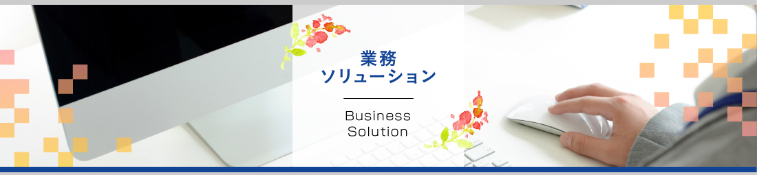 業務ソリューション：BusinessSolution